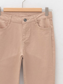 Basic Pamuklu K?z ?ocuk Pantolon - Waikiki фото 3