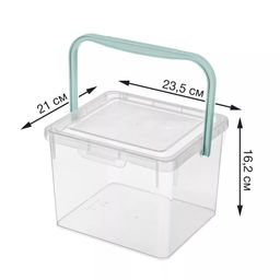 Ведро для стирального порошка 235*210*162мм арт. С12263 - Полимербыт фото 4