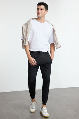 TRENDYOL MAN Siyah Regular/Normal Kesim Renk Bloklu Spor Esofman Alt? TMNAW25EA00030 - Trendyolmilla фото 2