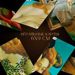 Карты игральные «Коллекция искусства. Сандро Ботичелли», 54 шт., 18+