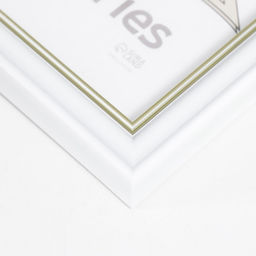 Фоторамка для фото 15×21 см Keep memories «Арона», пластик, белый, (стекло)