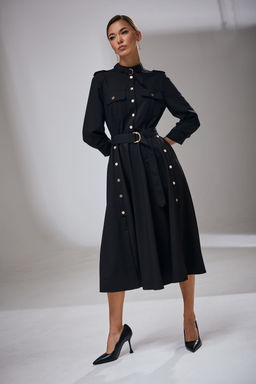 Платье Kaloris 2045W-Р черный  фото 5