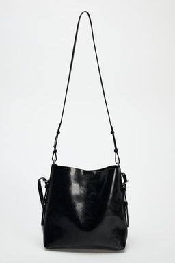 DOUBLE HANDLE BUCKET BAG - Zara фото 8