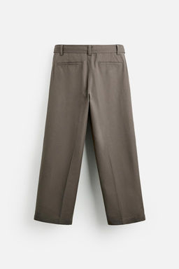 BELTED PLEATED TROUSERS - Zara фото 7