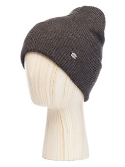 Шапка муж. шерсть+каш+виск LB-A53108 d.grey