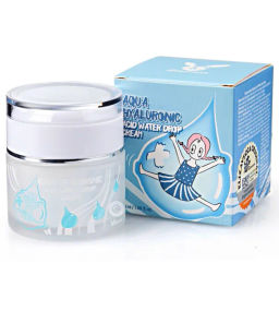 ELIZAVECCA - КРЕМ ДЛЯ ЛИЦА С ГИАЛУРОНОВОЙ КИСЛОТОЙ AQUA HYALURONIC ACID WATER DROP CREAM, 50 ML  фото 4