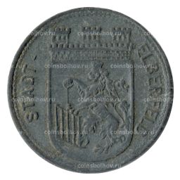 Монета 10 пфеннигов 1917 года Германия  Нотгельд (Эльберфельд)