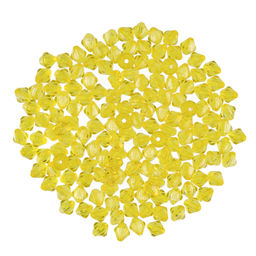 Бусина Zlatka акрил ARO 7 х 8 мм 25 г 143 желтый