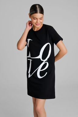 Арт. 9347 Туника женская 44-52 (5 шт) Цвет:черный