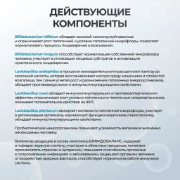 Бад Бифидобаланс, комплекс пробиотиков Алфит Плюс 1808  фото 3