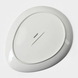 Блюдо Magistro Бланш, d=32 см, фарфор, белое