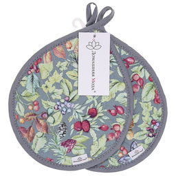 Marcella Кухонный комплект: прихватка 20х25см Капелька - 2шт, хлопок Премиум 191г/м2 - хлопок 100%, наполнитель - ватин 280гр/м2, Домашняя мода (Россия)  фото 3