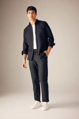 Узкие брюки приталенного кроя - Defacto фото 2