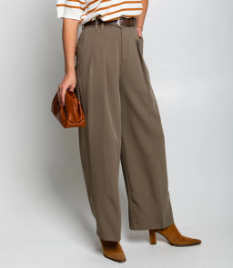 Брюки #КТ25933 (1), хаки - Dommod фото 3