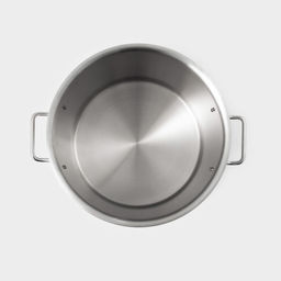 Кастрюля Hanna Knövell, 20 л, d=32.5 см, h=31 см, толщина 0.8 мм, с крышкой, капсульное дно, индукция, нержавеющая сталь, хромированная