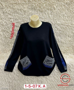 Свитер женский со стразами - Bruno фото 5