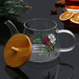 Чайник заварочный новогодний «Зимние истории», 600 мл