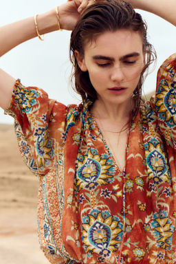 Vestido t?nica oversize - H&m фото 5