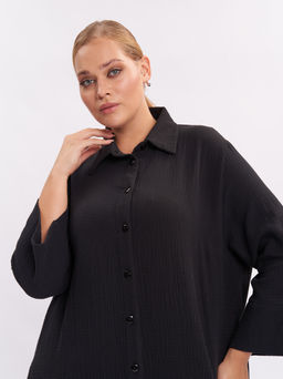 Платье из муслина PP30701BLK01 - Артесса фото 5