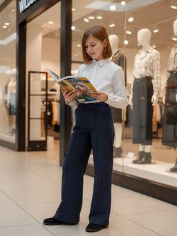 Брюки палаццо для девочки Соль&Перец