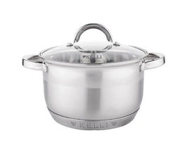 Кастрюля нерж. 2,9 л "Kelli", арт. KL-4712-18