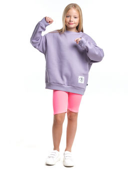 Джемпер для девочки школьный детская одежда с начесом хлопок 22-7320 мята - Mini maxi фото 13