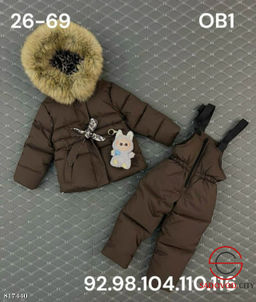 Зимний мембранный костюм для девочки - Bruno фото 5