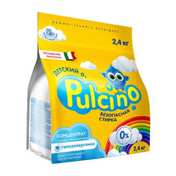 Стиральный порошок PULCINO, для детского белья, автомат, 2,4 кг