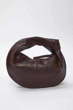 Koyu Kahverengi Kad?n Mini Boy Oval Omuz Canta TAKSS25OC00068 - Trendyolmilla фото 4