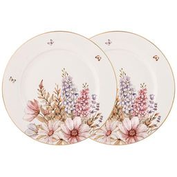 НАБОР ТАРЕЛОК ЗАКУСОЧНЫХ LEFARD ДВОРЦОВЫЙ ПАРК 2 ШТ. 20,5 СМ