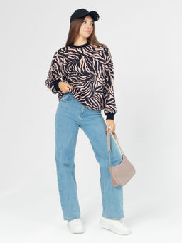 Толстовка женская футер 3-х нитка петля "РИАНА" БЕЖЕВЫЙ