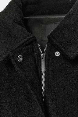 WOOL BLEND JACKET WITH POCKETS - Zara фото 9