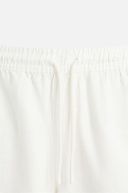 TEXTURED REGULAR FIT BERMUDA SHORTS - Zara фото 36