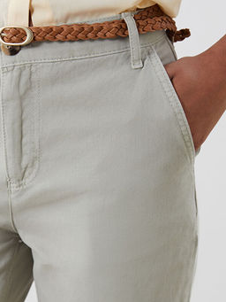 Beli Kemerli Carrot Fit Kad?n Jean Pantolon