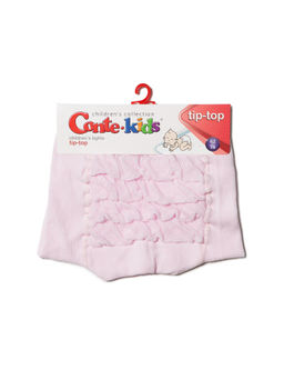 Conte-Kids Хлопковые колготки TIP-TOP с воланами и люрексом св.розовый - Conte elegant фото 4