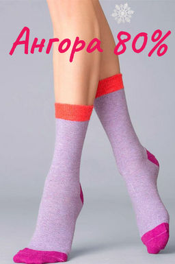 Носки 808548 Арт WS3 ANGORA 01 PINK - Giulia фото 9