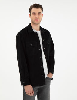 Siyah Oversize Uzun Kollu G_mlek - Pierre cardin фото 3