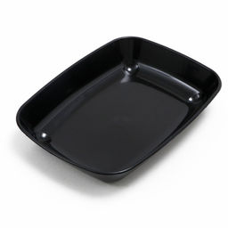 Туалет округлый без сетки 33,5 х 25 х 6 см, чёрный - Simaland фото 3