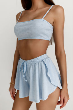 -1502 ГОЛУБАЯ ПИЖАМА - Karolina фото 2