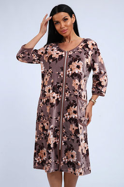 Халат велюровый на молнии (941-6) - Плиона фото 179