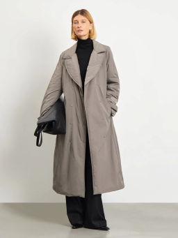 EMKA / Утеплённое пальто с поясом