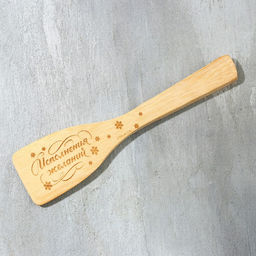 Подарочный набор новогодний На Счастье: подставка под ложку, лопатка - Дорого внимание фото 4