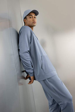 DeFactoFit Спортивная толстовка стандартной посадки с капюшоном  фото 4