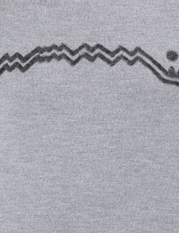 Серый зауженный трикотаж с круглым вырезом - Cacharel фото 6