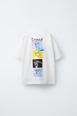 GRAFFITI PRINT T-SHIRT - Zara фото 2