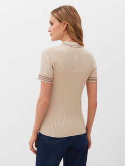 Conso/KMS 220731 - light beige Футболка Женская