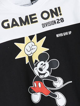 Mickey Mouse Lisansl? Erkek ?ocuk Ti??rt ve ?ort 2li