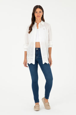 U. S. Polo Assn / Женские темно-синие джинсовые брюки - U.s. polo assn фото 3