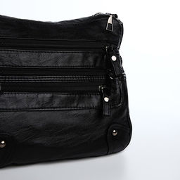 Сумка-мешок на молнии, цвет синий - Simaland фото 6