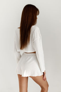 -1501 БЕЛАЯ ПИЖАМА - Karolina фото 2